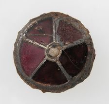 Disk Brooch, Frankish, 6th century. Creator: Unknown
