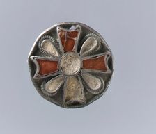Disk Brooch, Frankish, 6th century. Creator: Unknown