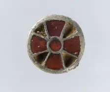 Disk Brooch, Frankish, 6th century. Creator: Unknown
