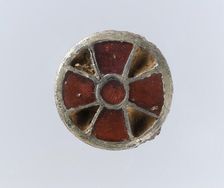 Disk Brooch, Frankish, 6th century. Creator: Unknown