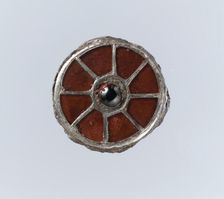 Disk Brooch, Frankish, 6th century. Creator: Unknown