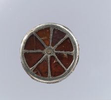 Disk Brooch, Frankish, 6th century. Creator: Unknown