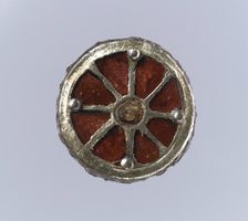 Disk Brooch, Frankish, 6th century. Creator: Unknown
