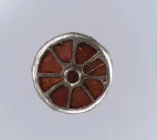 Disk Brooch, Frankish, 6th century. Creator: Unknown