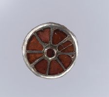 Disk Brooch, Frankish, 6th century. Creator: Unknown