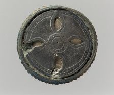Disk Brooch, Frankish, 6th century. Creator: Unknown
