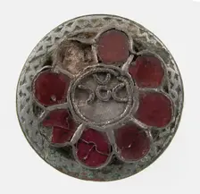 Disk Brooch, Frankish, ca. 550-650. Creator: Unknown