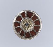 Disk Brooch, Frankish, first half 6th century. Creator: Unknown