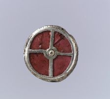 Disk Brooch, Frankish, first half 6th century. Creator: Unknown