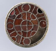 Disk Brooch, Frankish, first half 6th century. Creator: Unknown