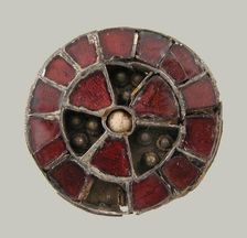 Disk Brooch, Frankish, first half 7th century. Creator: Unknown