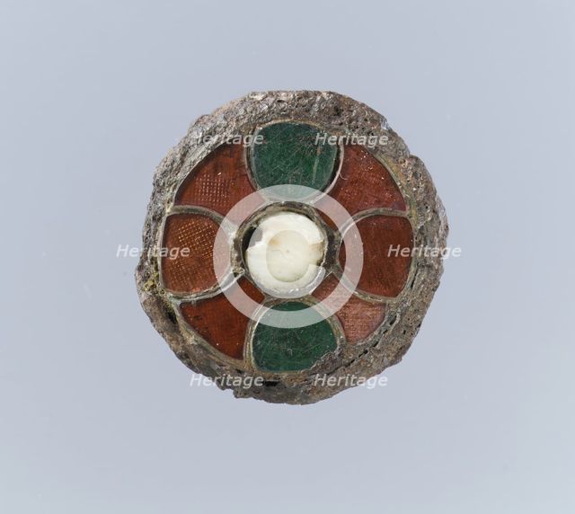 Disk Brooch, Frankish, first half of the 6th century. Creator: Unknown.