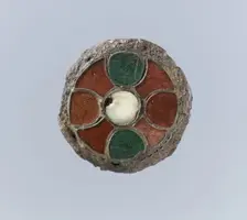 Disk Brooch, Frankish, first half of the 6th century. Creator: Unknown