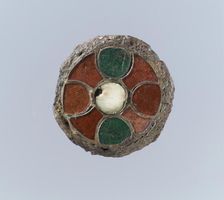 Disk Brooch, Frankish, first half of the 6th century. Creator: Unknown