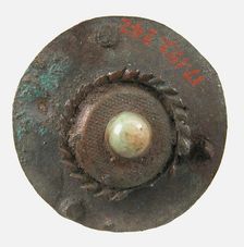 Disk Brooch, Frankish or Carolingian, 7th century (?). Creator: Unknown