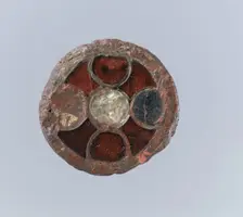 Disk Brooch, Frankish, late 5th-early 6th century. Creator: Unknown