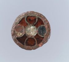 Disk Brooch, Frankish, late 5th-early 6th century. Creator: Unknown