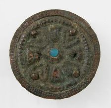 Disk Brooch, Frankish, late 6th-early 7th century (?). Creator: Unknown