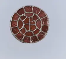 Disk Brooch, Frankish, second half 6th century. Creator: Unknown