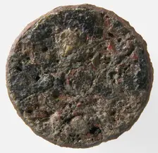 Disk Brooch, Merovingian, 8th-9th century. Creator: Unknown