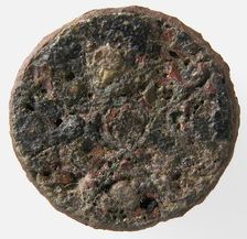 Disk Brooch, Merovingian, 8th-9th century. Creator: Unknown