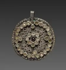 Disk Pendant, 300s-700s. Creator: Unknown