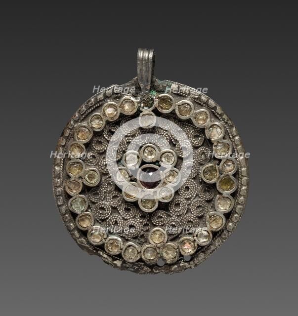 Disk Pendant, 300s-700s. Creator: Unknown.
