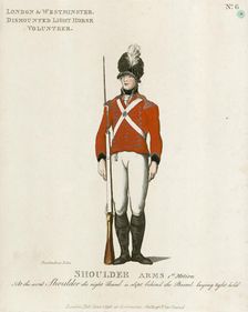 Dismounted volunteer of the London and Westminster Light Horse, 1798