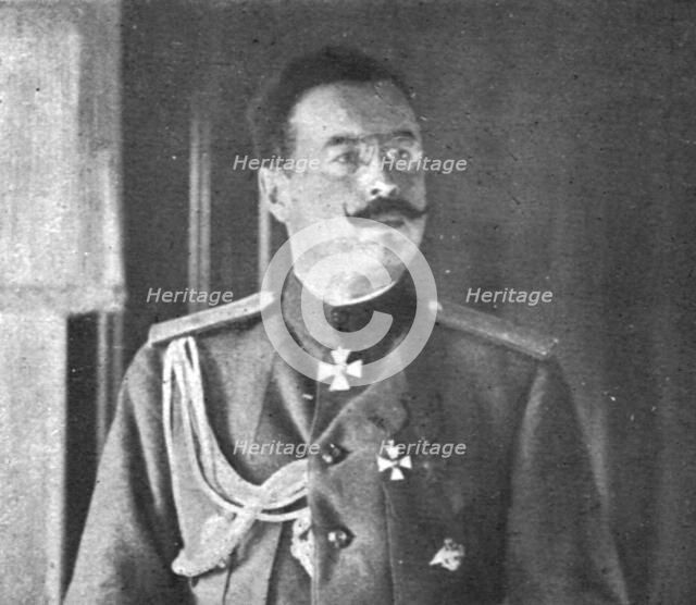 Dissolution of the Eastern Front; General Dukhonin, assassinated..., 1917. Creator: Unknown.