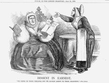Dissent in Earnest 1860. Creator: Unknown