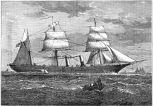 Dispatch vessel HMS Iris c1880. Creator: Unknown