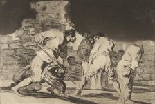 Disparates (Los Proverbios), ca. 1816-23 (published 1864). Creator: Francisco Goya