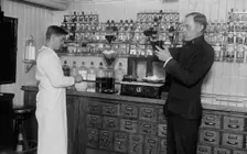 Dispensary, COMFORT, between c1915 and c1920. Creator: Bain News Service