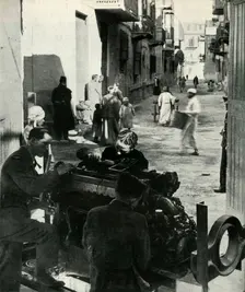 Dispersed in the back streets of Cairo is a whole little industry ...c1942-1943, (1945). Creator: Unknown