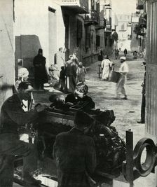 Dispersed in the back streets of Cairo is a whole little industry ...c1942-1943, (1945). Creator: Unknown