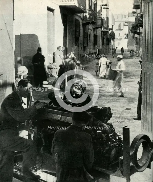 'Dispersed in the back streets of Cairo is a whole little industry ...c1942-1943, (1945). Creator: Unknown.
