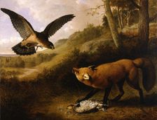 Disputed Game, 1850. Creator: Thomas Hewes Hinckley