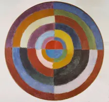 Disque (Le premier disque), 1912-1913. Creator: Delaunay, Robert (1885-1941)
