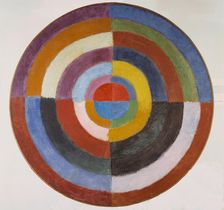 Disque (Le premier disque), 1912-1913. Creator: Delaunay, Robert (1885-1941)