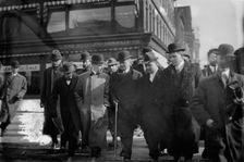 Dist. Att'y Whitman & Reporters, between c1910 and c1915. Creator: Bain News Service