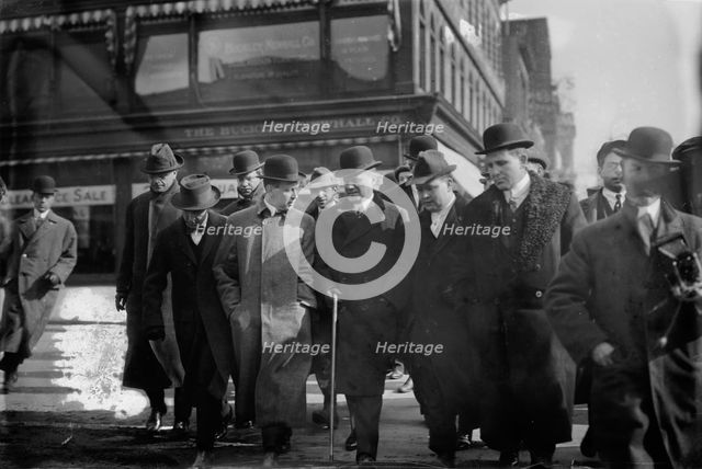 Dist. Att'y Whitman & Reporters, between c1910 and c1915. Creator: Bain News Service.