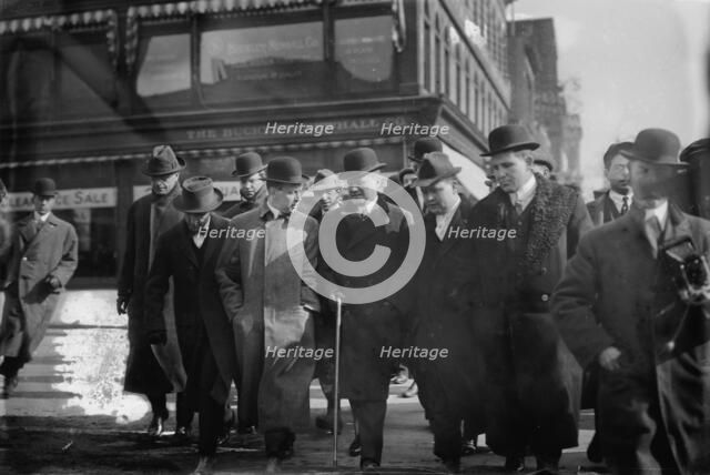 Dist. Att'y Whitman & Reporters, between c1910 and c1915. Creator: Bain News Service.