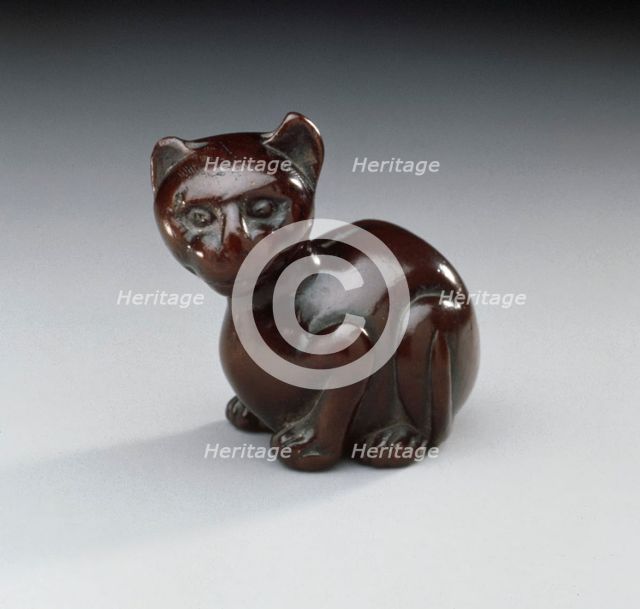 Distorted Cat, 18th century. Creator: Unknown.