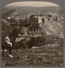 Distant view of El Burak c1900