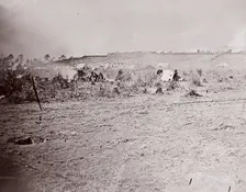 Distant View of Fort Brady, ca. 1865. Creator: William Frank Browne