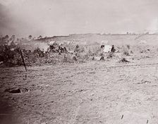 Distant View of Fort Brady, ca. 1865. Creator: William Frank Browne