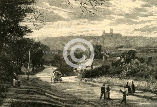 'Distant View of Lincoln', 1898. Creator: Unknown.