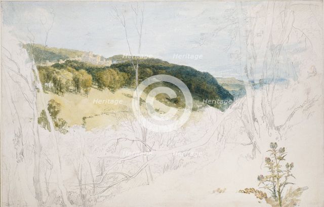 Distant View of Lowther Castle (Park Scene), 1809. Artist: JMW Turner.