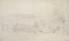 Distant View of Lowther Castle (Park Scene), 1809. Artist: JMW Turner