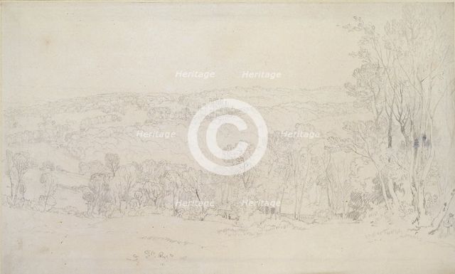 Distant View of Lowther Castle (Park Scene), 1809. Artist: JMW Turner.